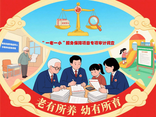 聚焦“银发”关切与“童颜”期盼 审计助力补齐服务短板