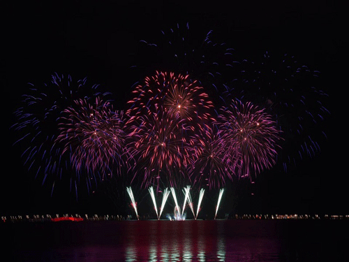 摄影——夜绽花火
