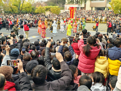 槌棍震街巷 英歌舞太平（摄影）